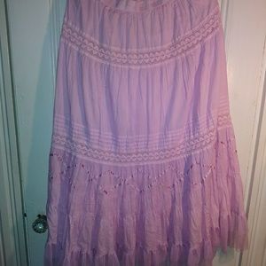 For the republic pink maxi skirt Size M